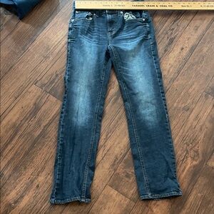 Signature by Levi Strauss Women's Straight Leg Jeans in Dark Blue Wash